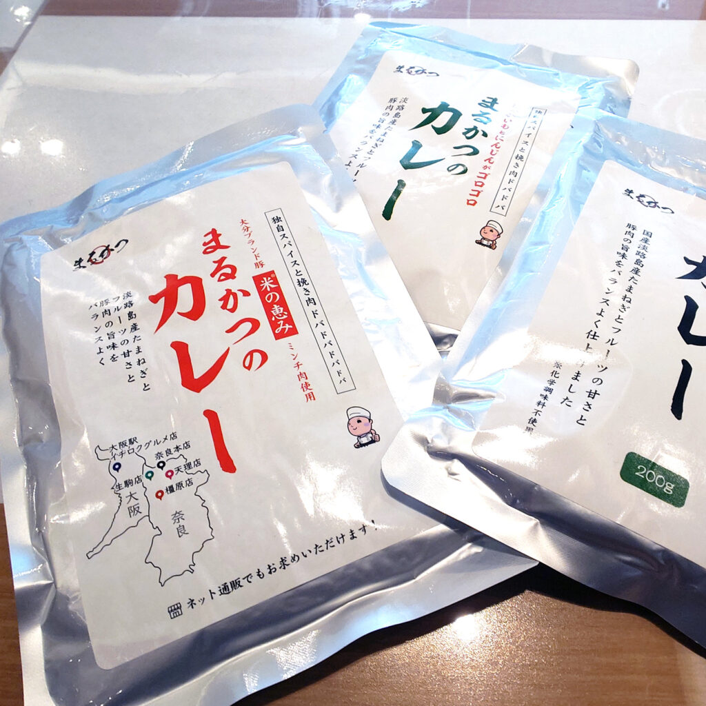 まるかつのカレー